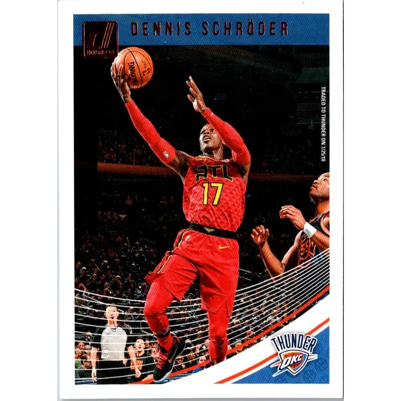 2018 Donruss Dennis Schroder #6