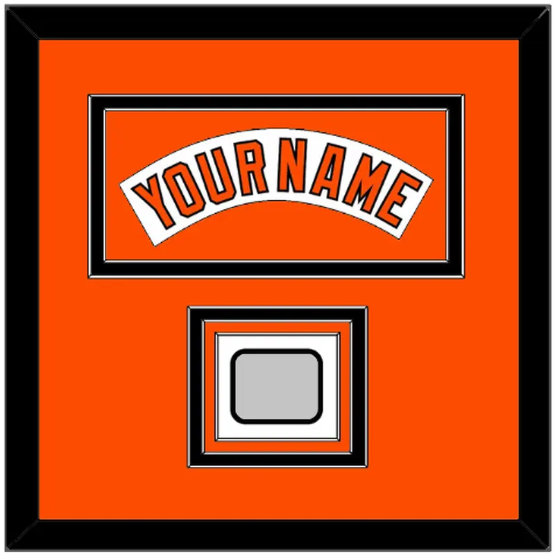 Baltimore Nameplate & World Series Jersey Patch - Home White (1978-1988) - Triple Mat 8