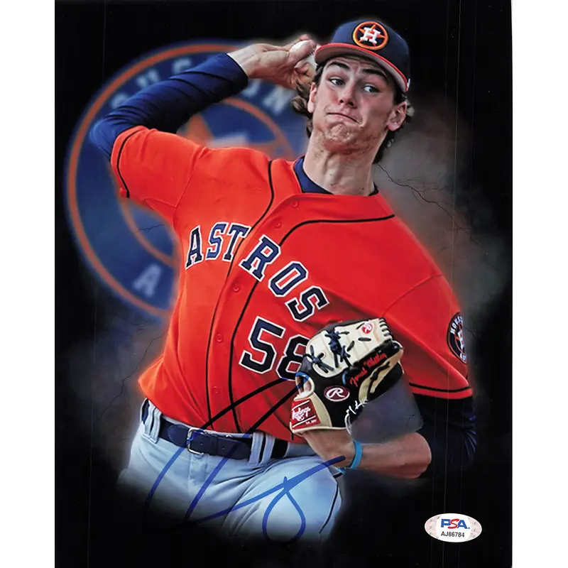 FORREST WHITLEY signed 8x10 photo PSA/DNA Houston Astros Autographed