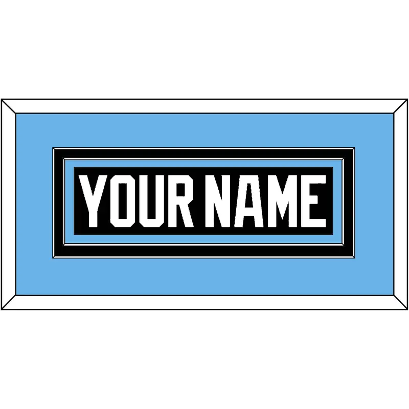 Utah Nameplate - Home Black - Double Mat 4