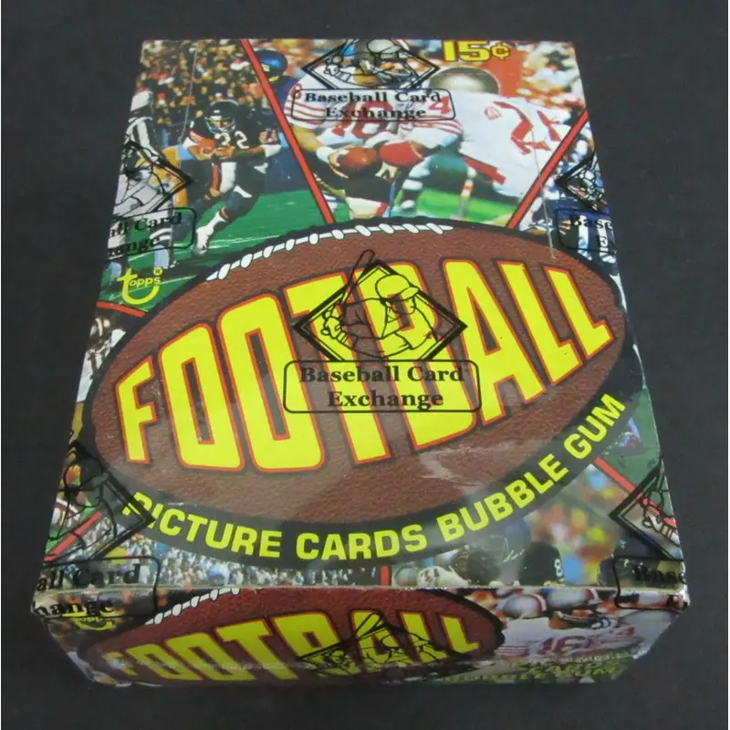 1977 Topps Football Unopened Wax Box