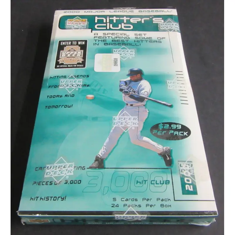 2000 Upper Deck Hitters Club Baseball Box (Retail)