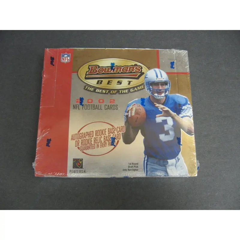 2002 Bowman's Best Football Box (Hobby)