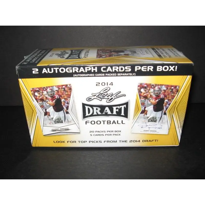 2014 Leaf Draft Football Box