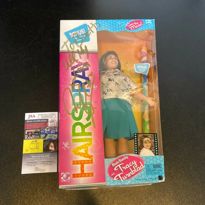 Nikki Blonsky Signed Tracy Turnblad Hairspray Doll Figure