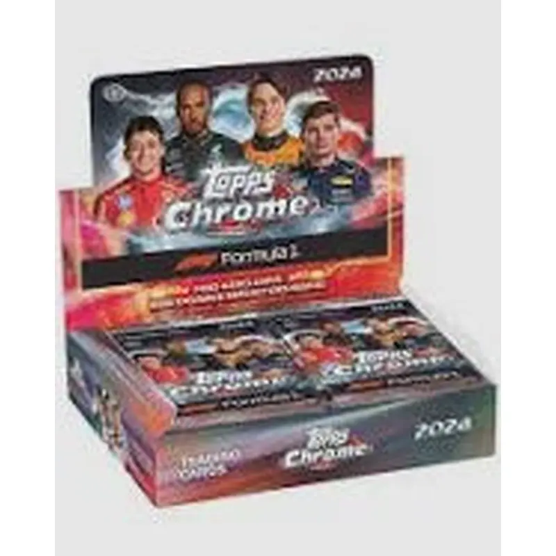 2024 Topps Chrome F1 Formula 1 Qualifying Lap Hobby Box