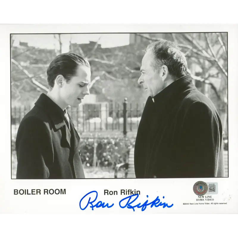 Ron Rifkin Boiler Room Authentic Signed 8x10 Photo Autographed BAS #BL81250
