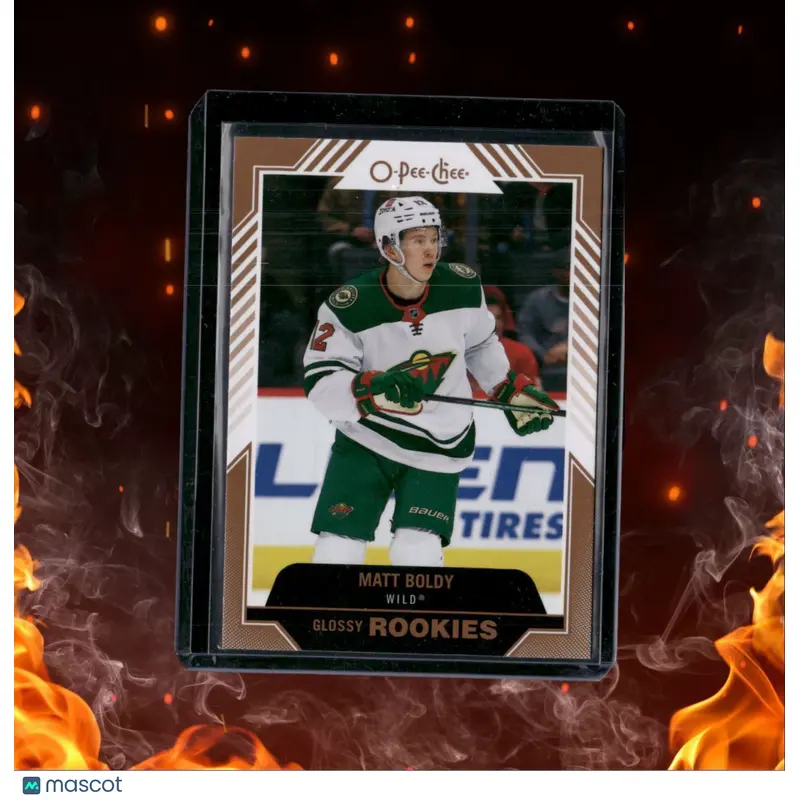 2022-23 Upper Deck Matt Boldy Glossy Bronze Rookie #R-6