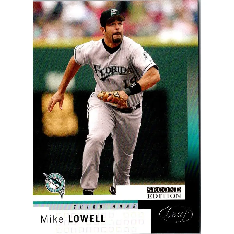 2004 Leaf Mike Lowell #136