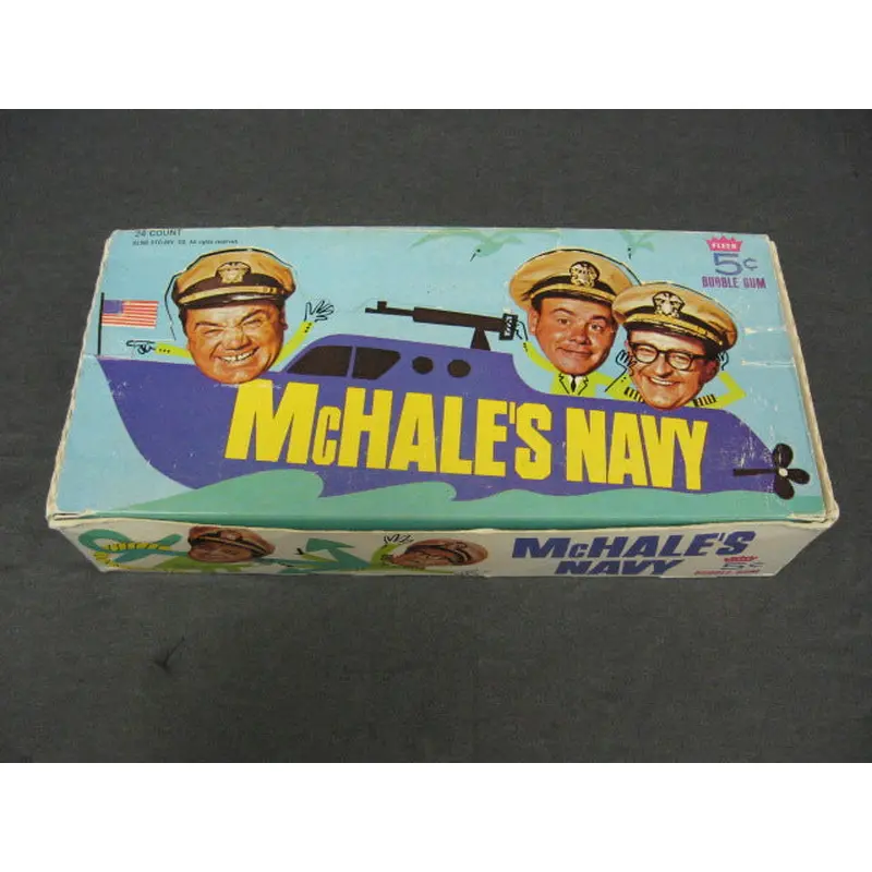 1965 Fleer McHales Navy Unopened Wax Box