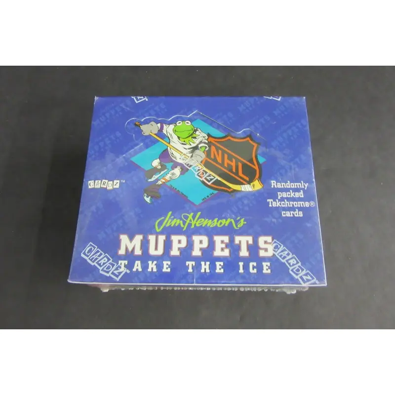1994 Cardz Jim Hensen's Muppets Take The Ice Box