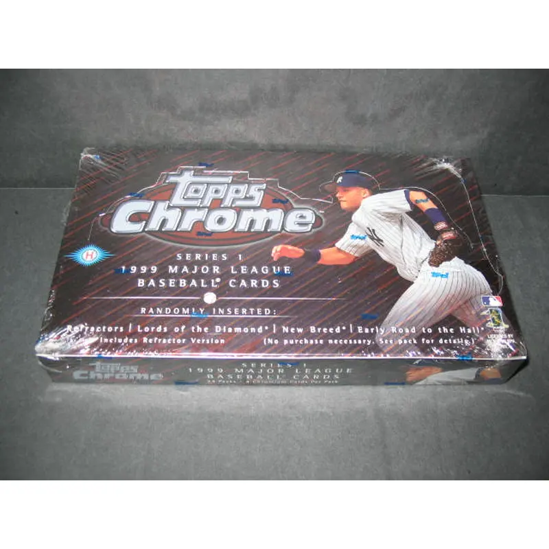 1999 Topps Chrome Baseball Series 1 Box (Hobby)