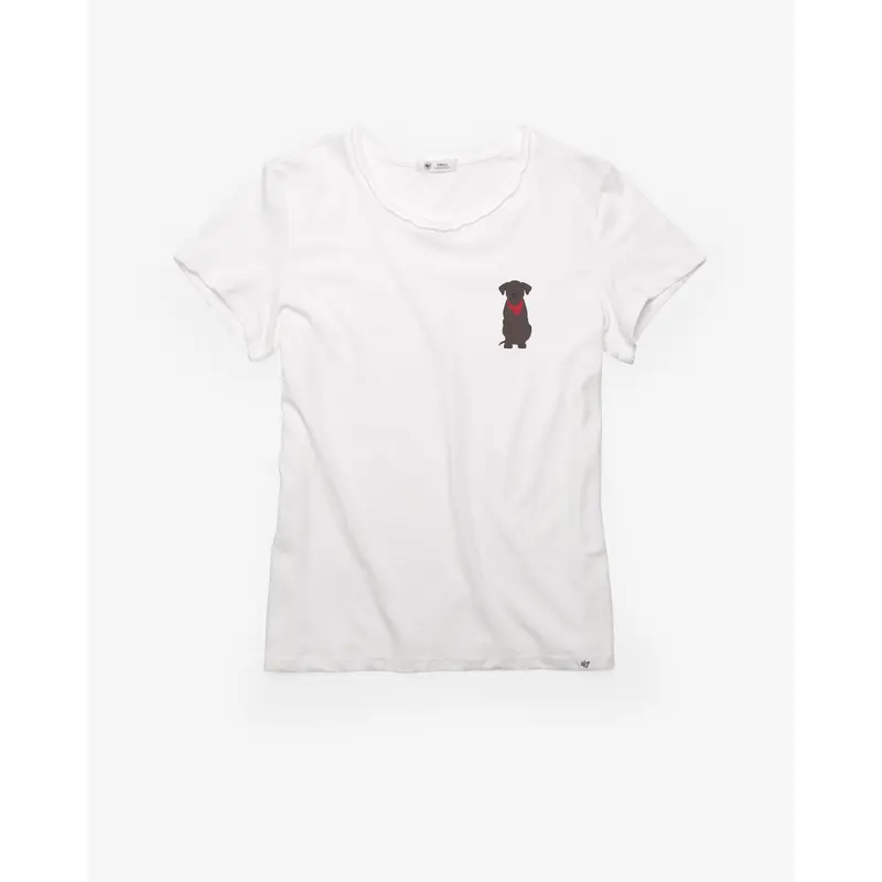 CHOCOLATE LAB IMPRINT LC '47 FRANKIE TEE WOMENS