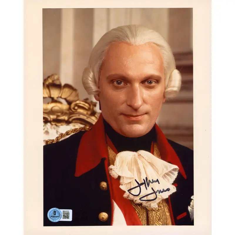 Jeffrey Jones Amadeus Authentic Signed 8x10 Vertical Photo BAS #BR41072