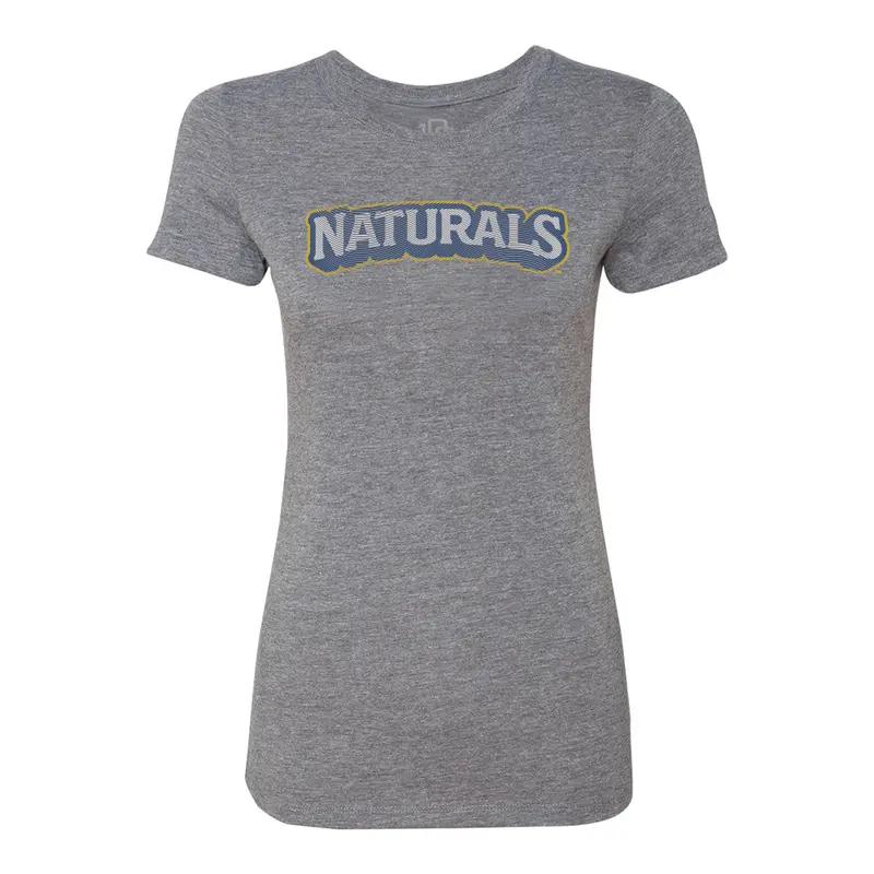 Women's Wordmark Wave Gray Tee