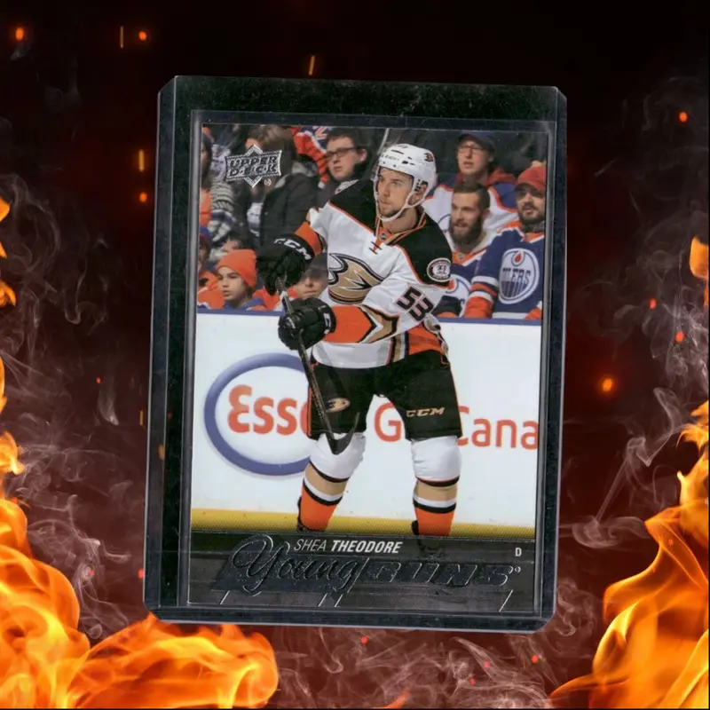 2015-16 Upper Deck Shea Theodore Young Guns (B) Rookie #495