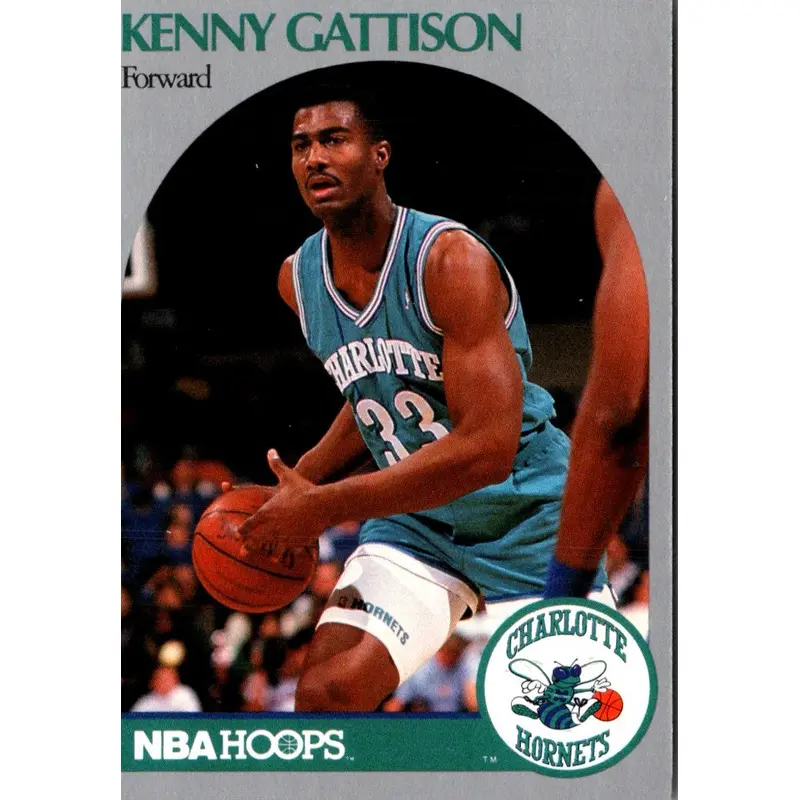 1990 Hoops Kenny Gattison #53 Rookie