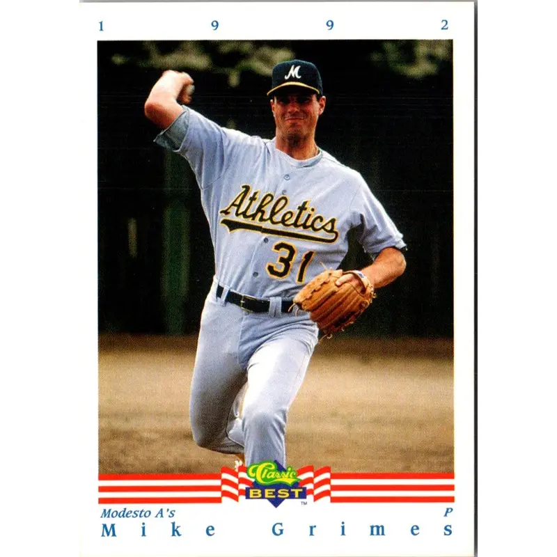 1992 Classic Best Mike Grimes #36