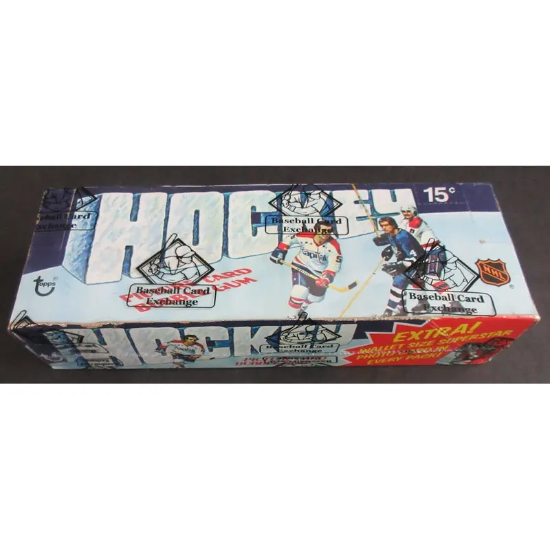 1976/77 Topps Hockey Unopened Wax Box (BBCE) (A13165)