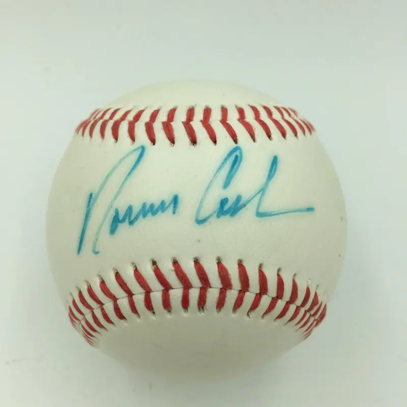 Beautiful Norm Cash Single Signed Autographed Baseball JSA COA